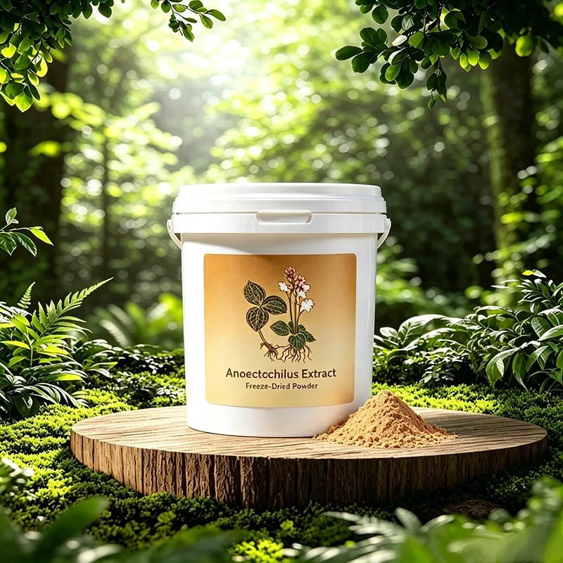 Organic Custom na Nilalaman Anoectochilus Total Flavonoid Extract Powder